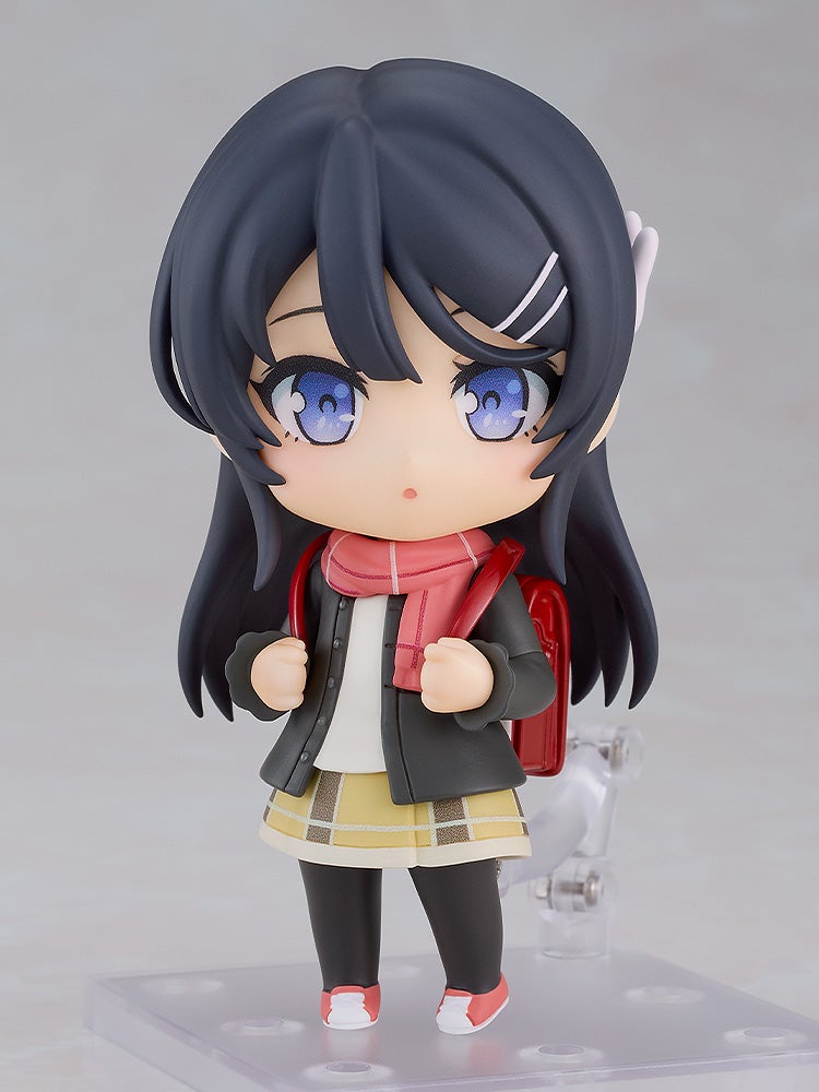 (預訂訂金 $100) (總價 $305) GSC Nendoroid 3168 青春豬頭少年 紅書包女孩 黏土人 (行版) Knapsack Kid