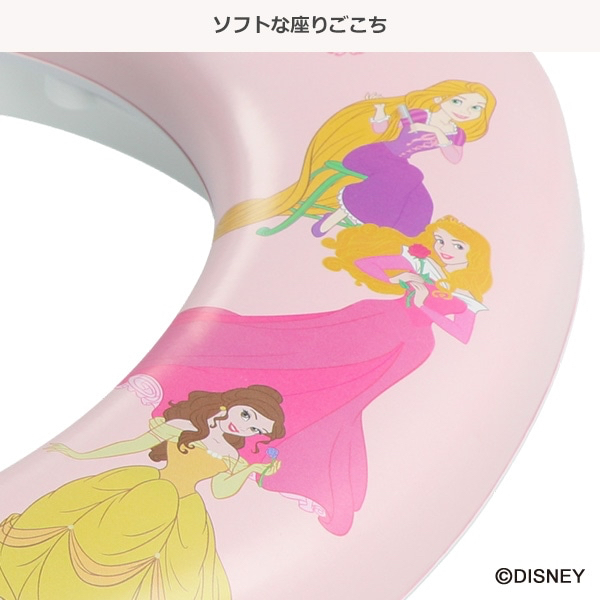 🇯🇵預訂 日本直送🇯🇵Disney公主印花如廁訓練軟墊輔助馬桶座圈廁板