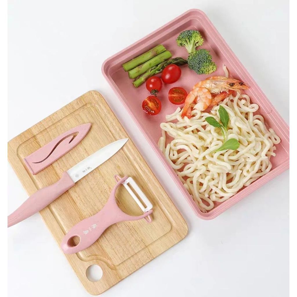 $108套，2套起$99套。張小泉陶瓷水果4件套