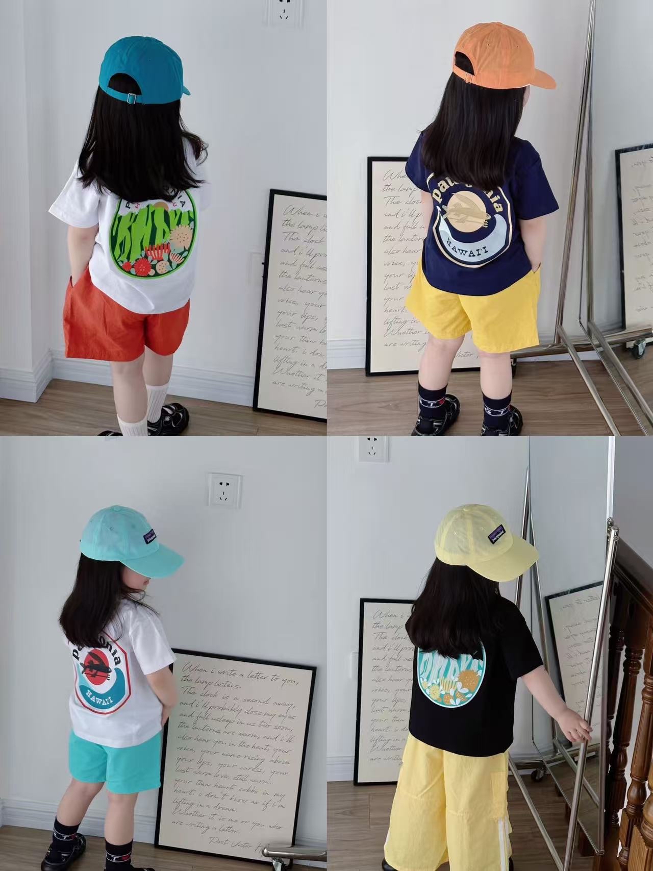 0749 巴搭親子❤️短褲、帽