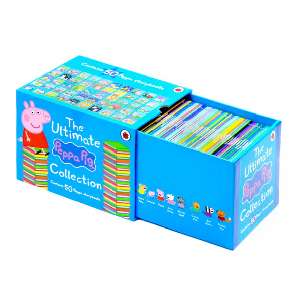 Peppa Pig The Ultimate Peppa Pig Collection 小豬佩奇故事書｜50 books｜Blue Box 藍盒