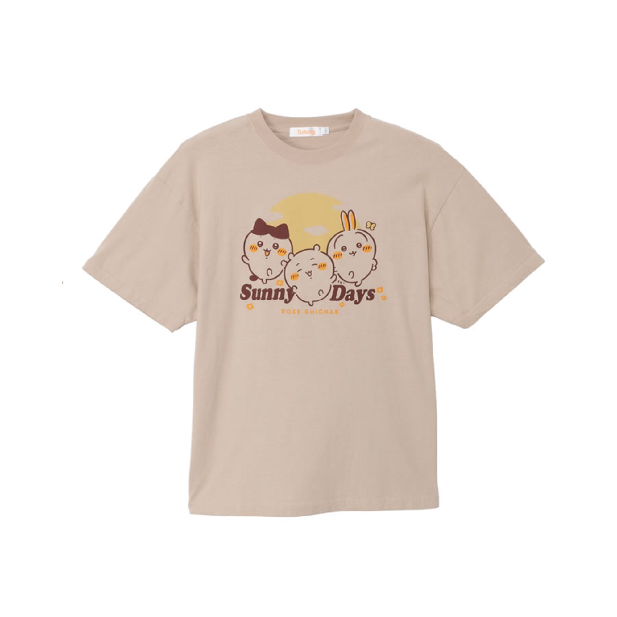  🎀【預訂】 Chiikawa x Talking 上衣 - Sunny Days 130