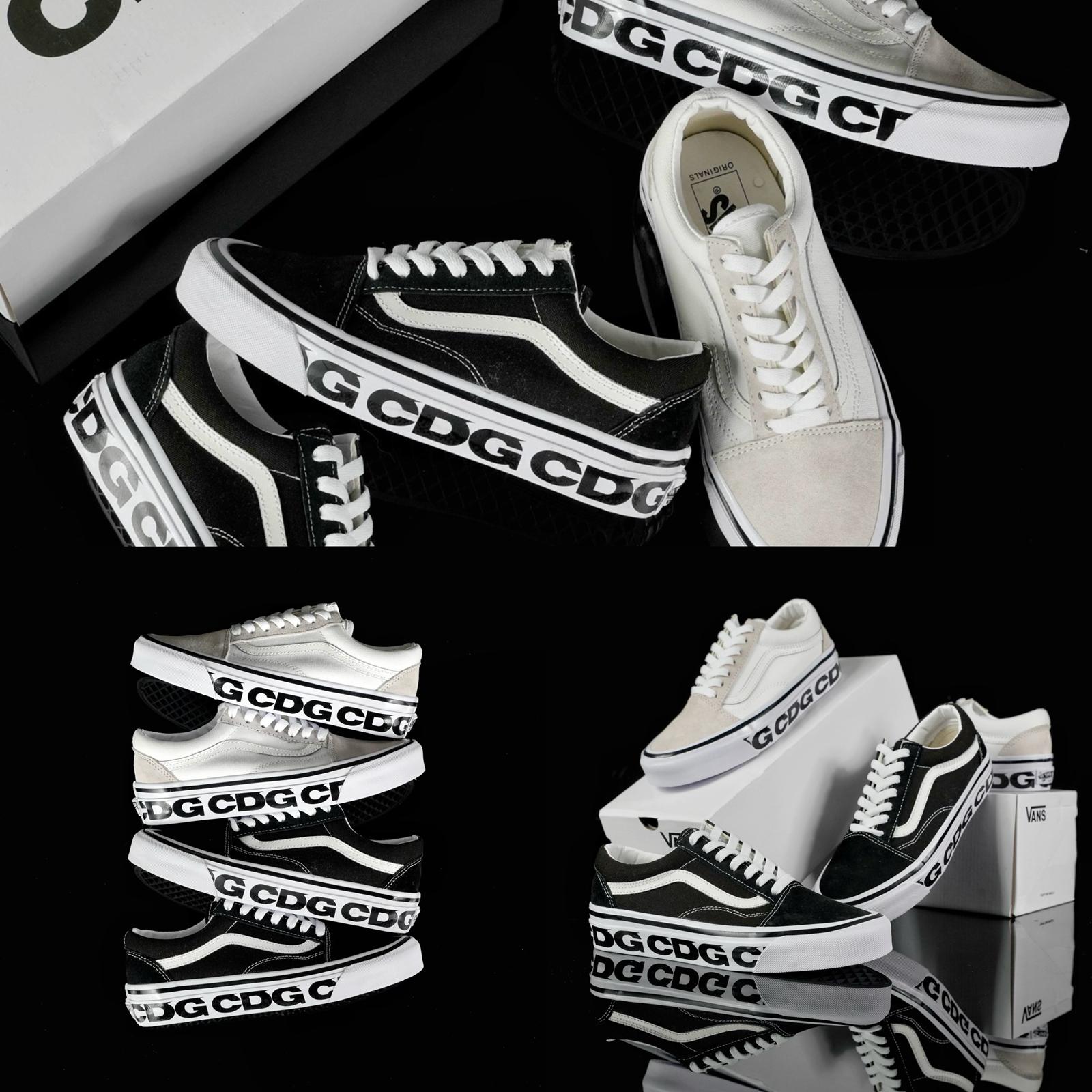 $280對。CDG x Vans Old Skool 川久保玲聯名帆布鞋 