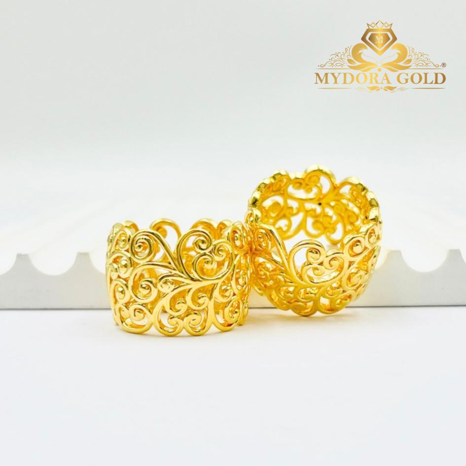 MYDORA Cincin Tiara Jawa Anggun (5G) l EMAS 916/22K