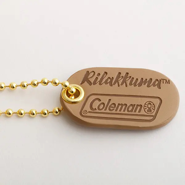 Coleman × 鬆弛熊 掛飾毛公仔（啡熊）