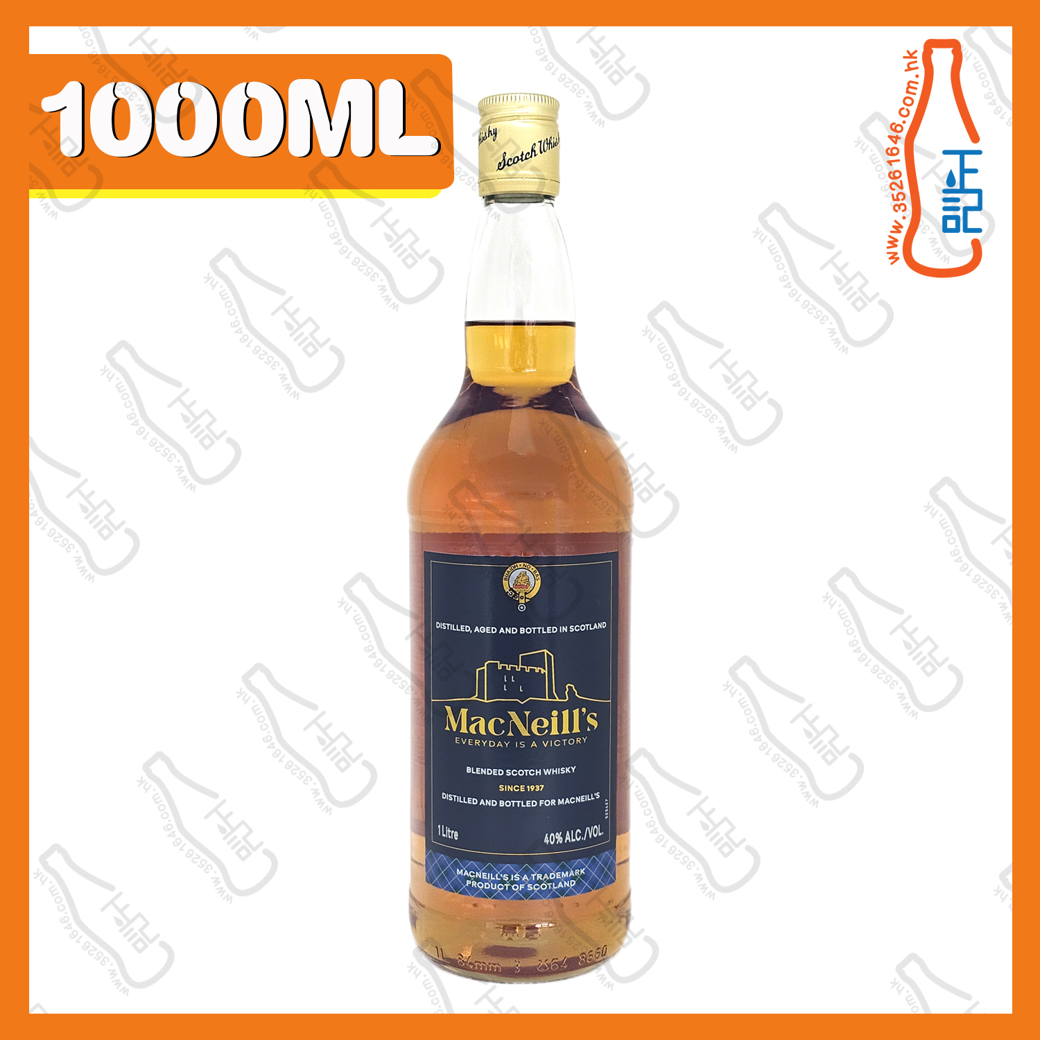 ==Macneill's Blended Scotch Whisky 1000mL /支
