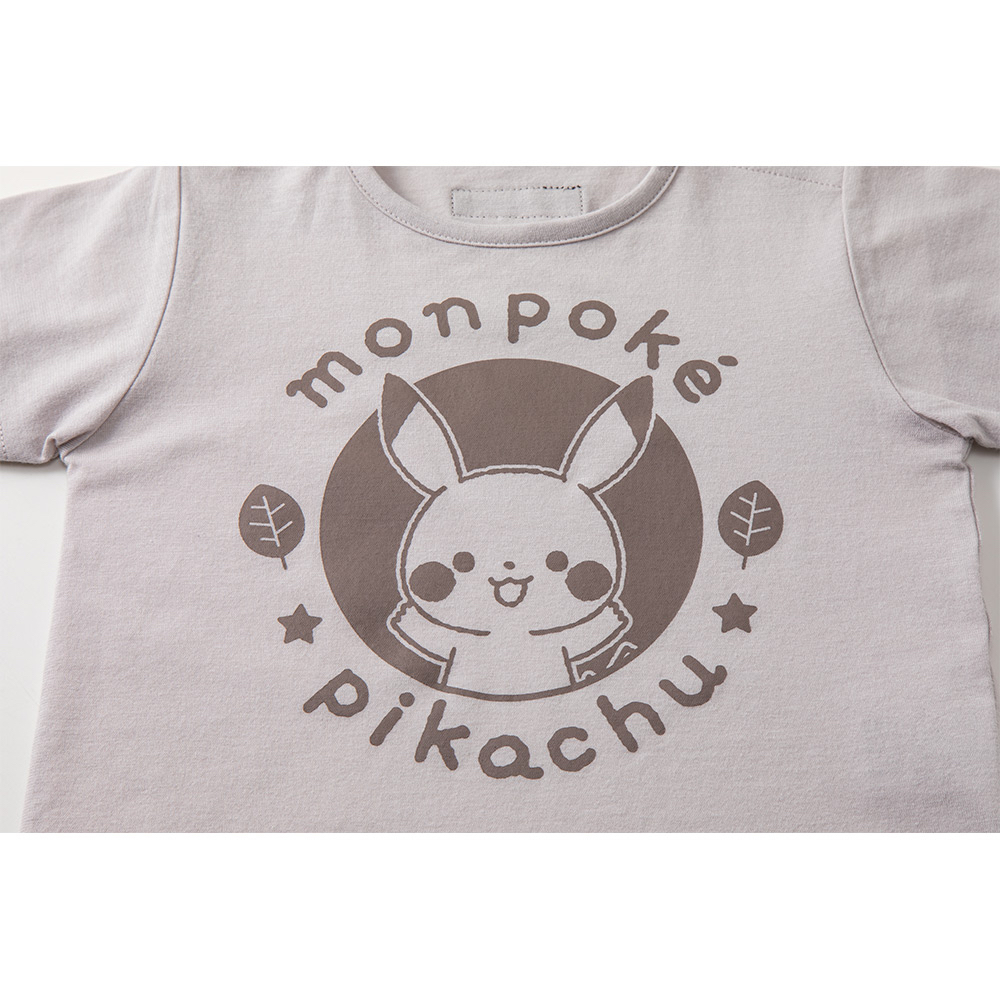 🇯🇵預訂 日本直送🇯🇵Monpoke兩色比卡超印花口袋短袖連身服