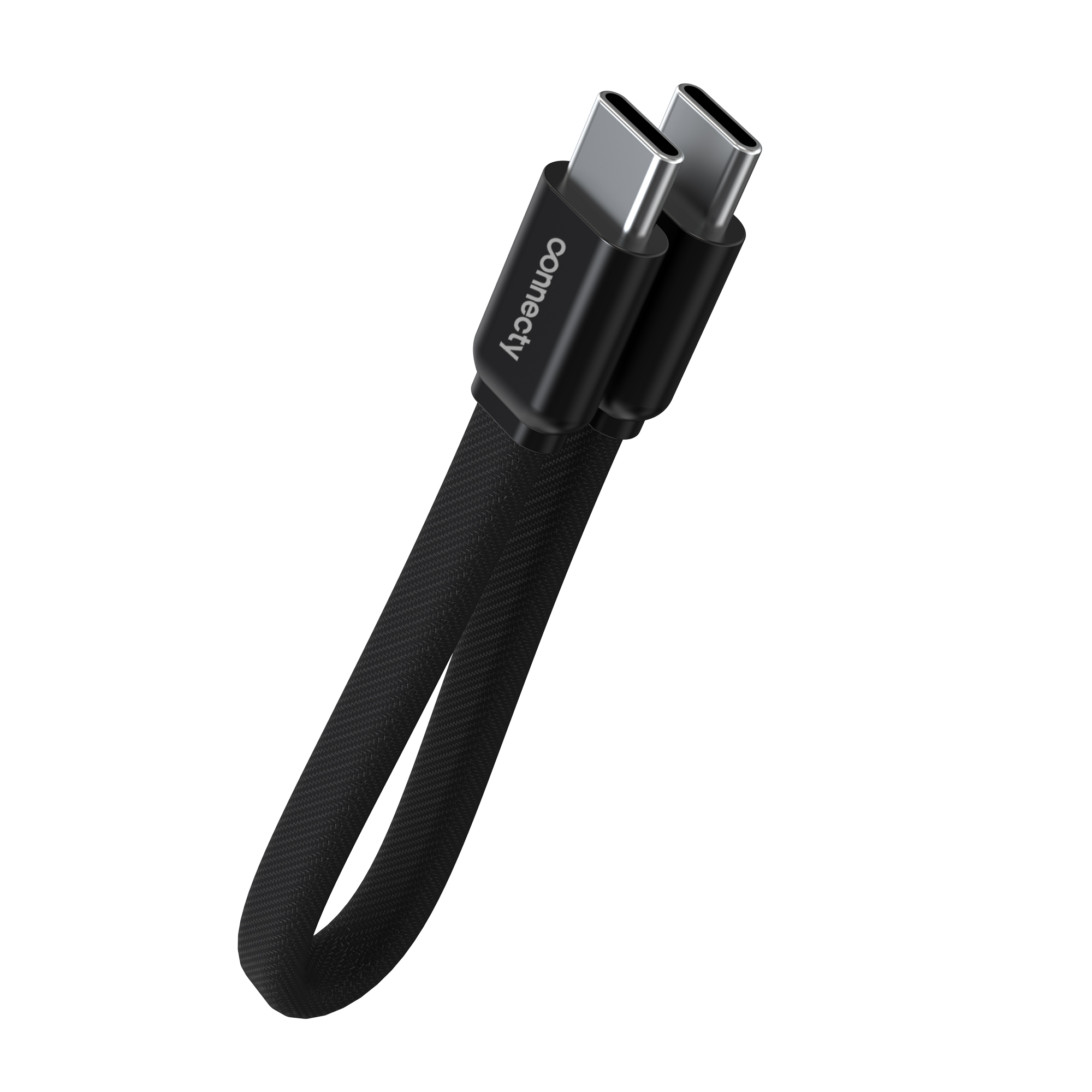 Connecty StrapLink USB-C to USB-C 掛繩充電線 170mm CC111D [預計8月中出貨]