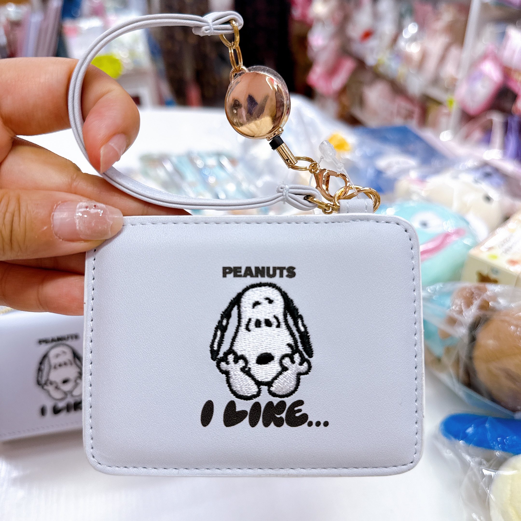日本直送Snoopy銀包 可申縮卡套