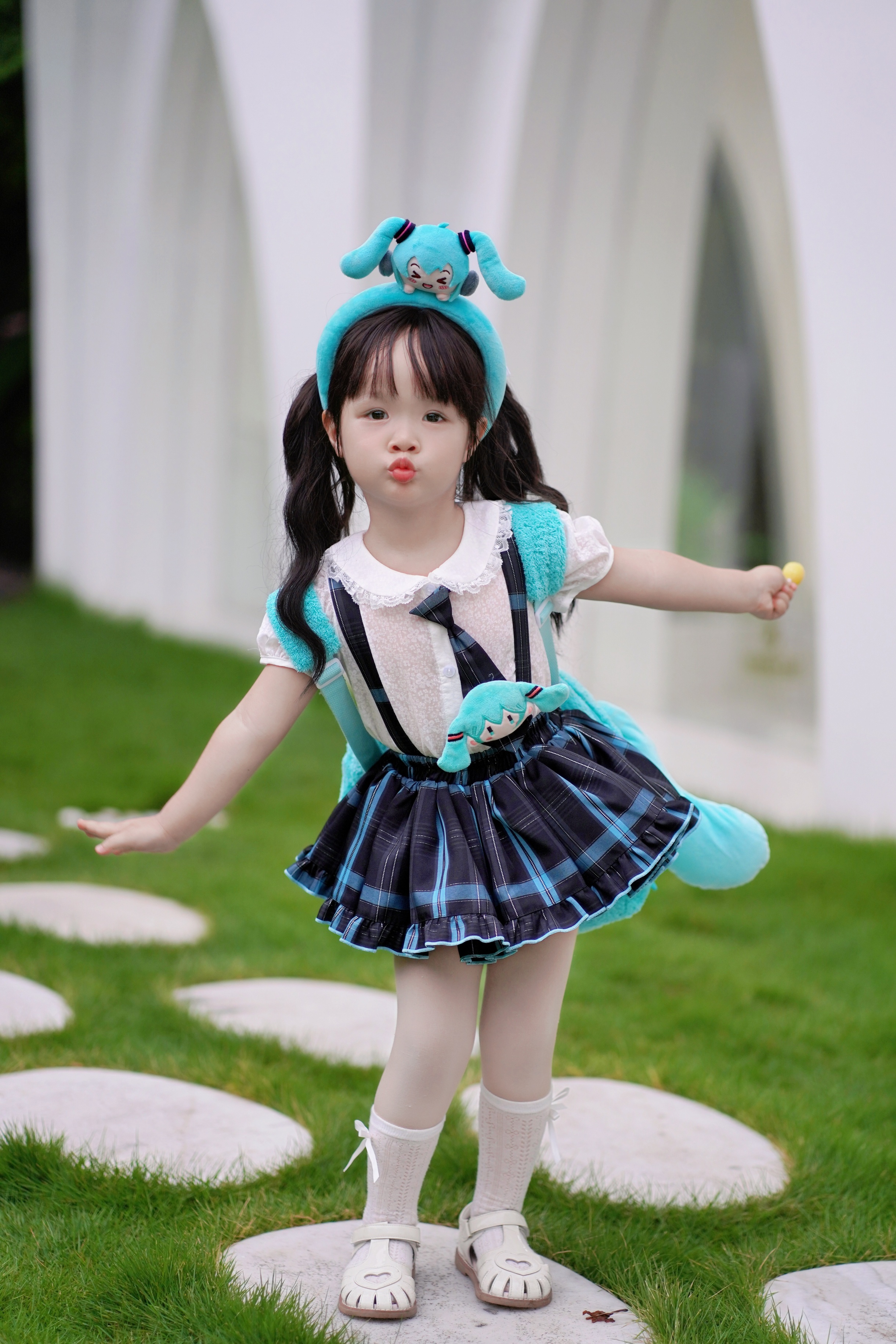 清晨兔 初音未来经典炸屁裙