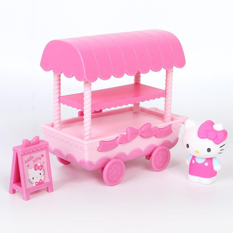 Hello Kitty手推車商店玩具set