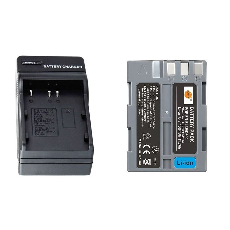 DSTE NIKON EN-EL3 /EN-EL3a / EN-EL3e Lithium-Ion Battery Pack With