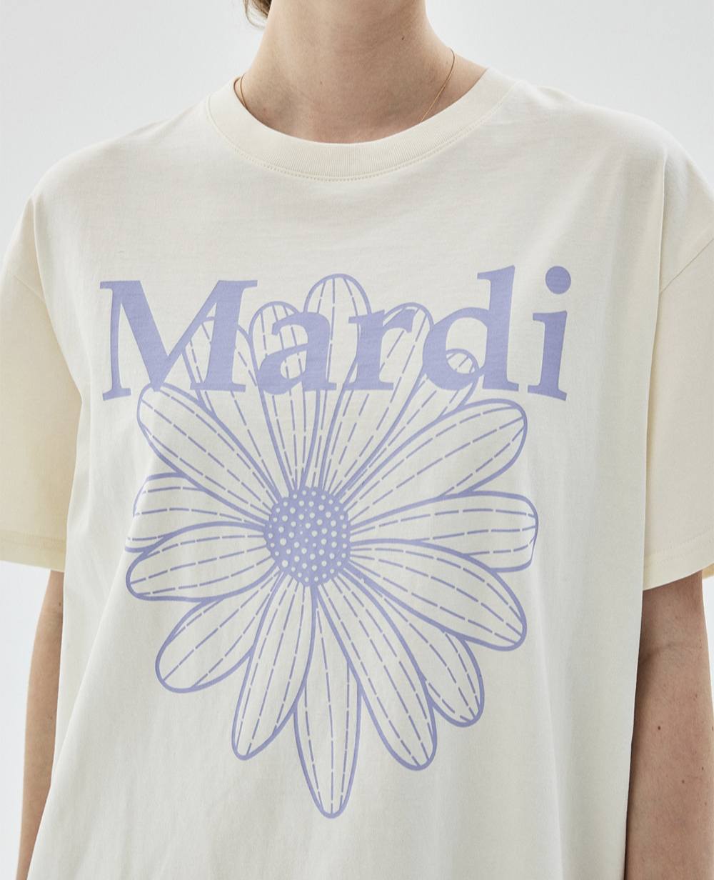 MD86 MARDI: Tshirt Flowermardi