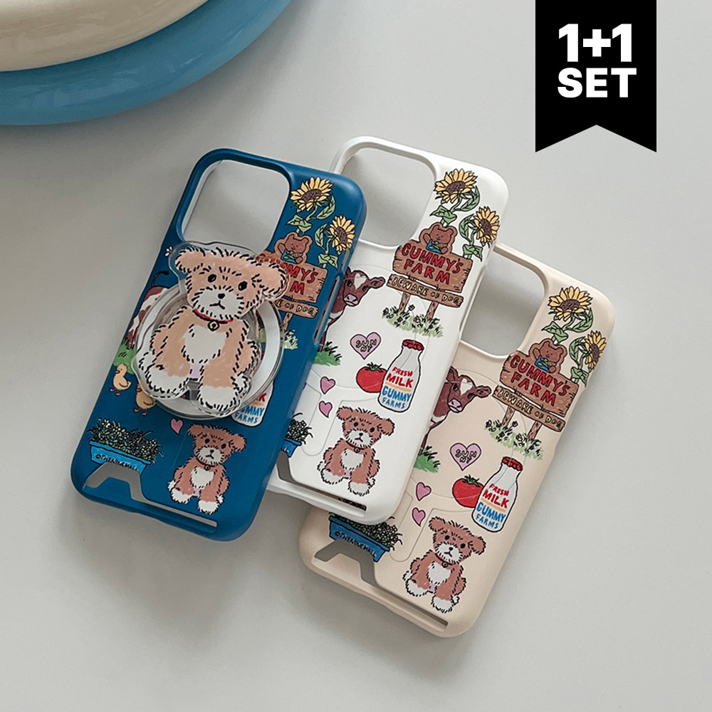 🇰🇷訂購｜THE NINE MALL｜ gummys farm drawing pattern  SET   