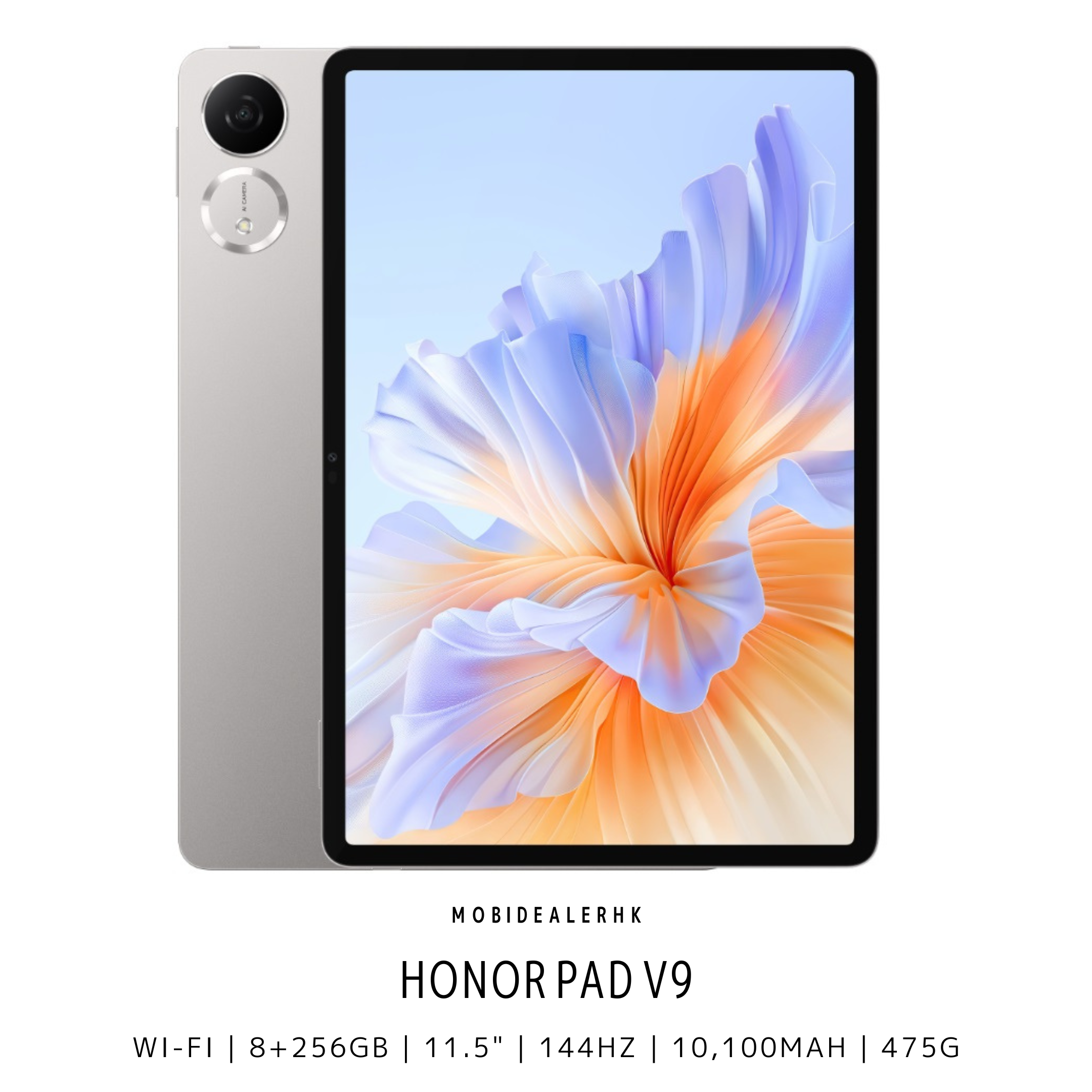 Honor Pad V9 | 榮耀 Pad V9 | WiFi | 平板電腦 | 11.5" 大屏 | 144Hz | 10100mAh | 475g