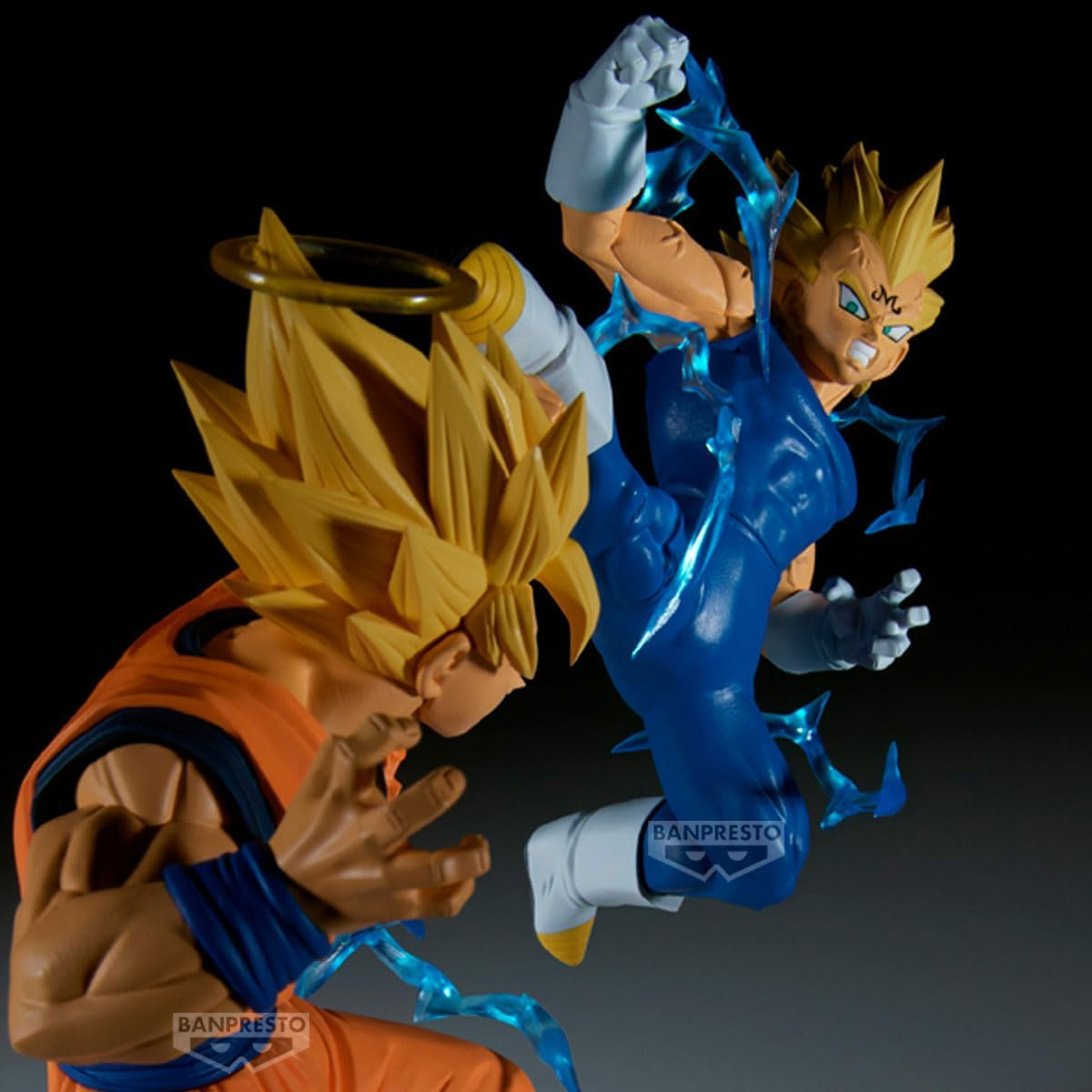 Banpresto, Match Makers Figure: Dragon Ball Z , Super Saiyan 2 Son Goku vs Majin Vegeta 龍珠Z 超級撒亞人2 孫悟空 vs 魔人比達