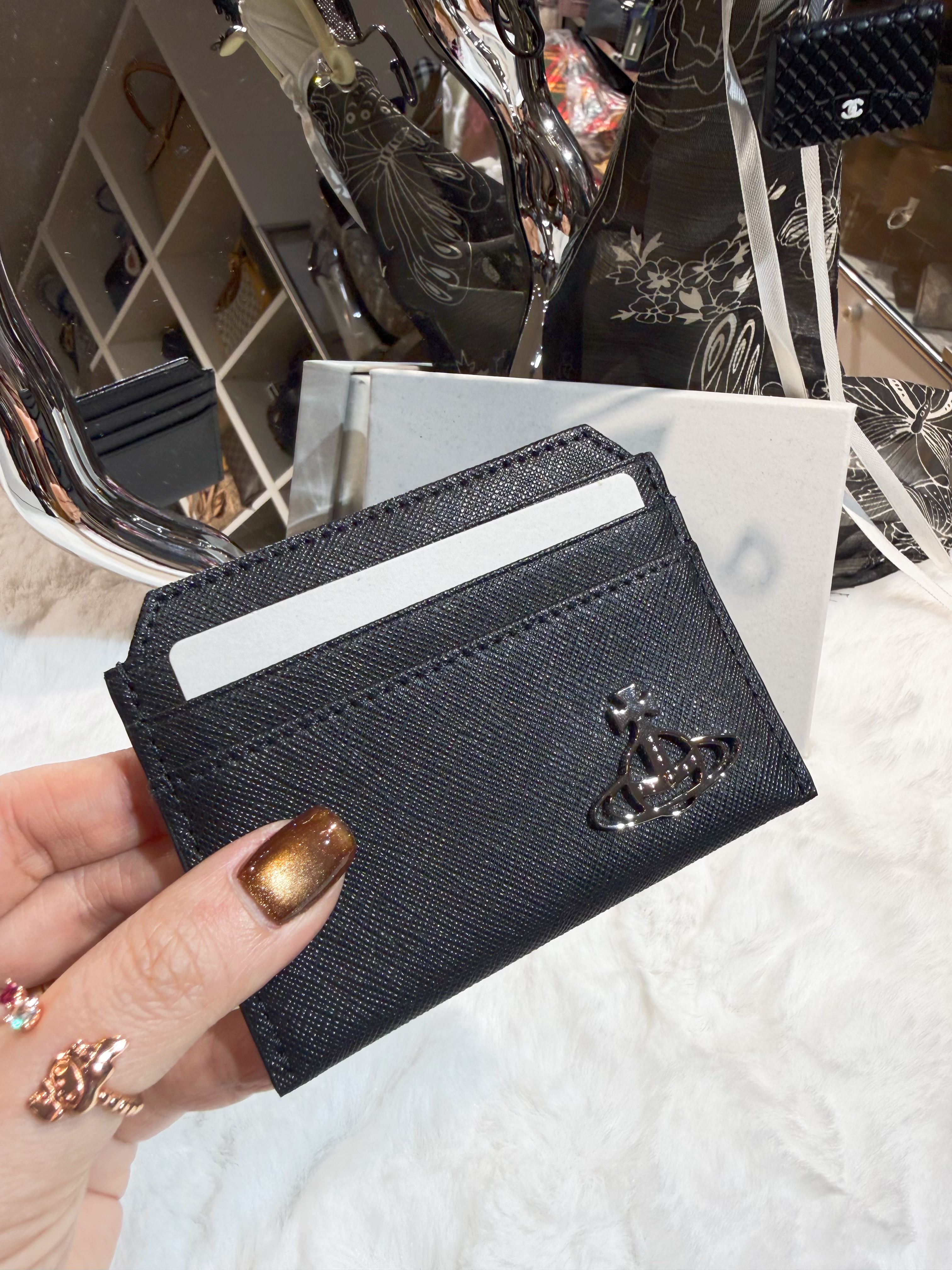 VW card holder sf/blk/7cc