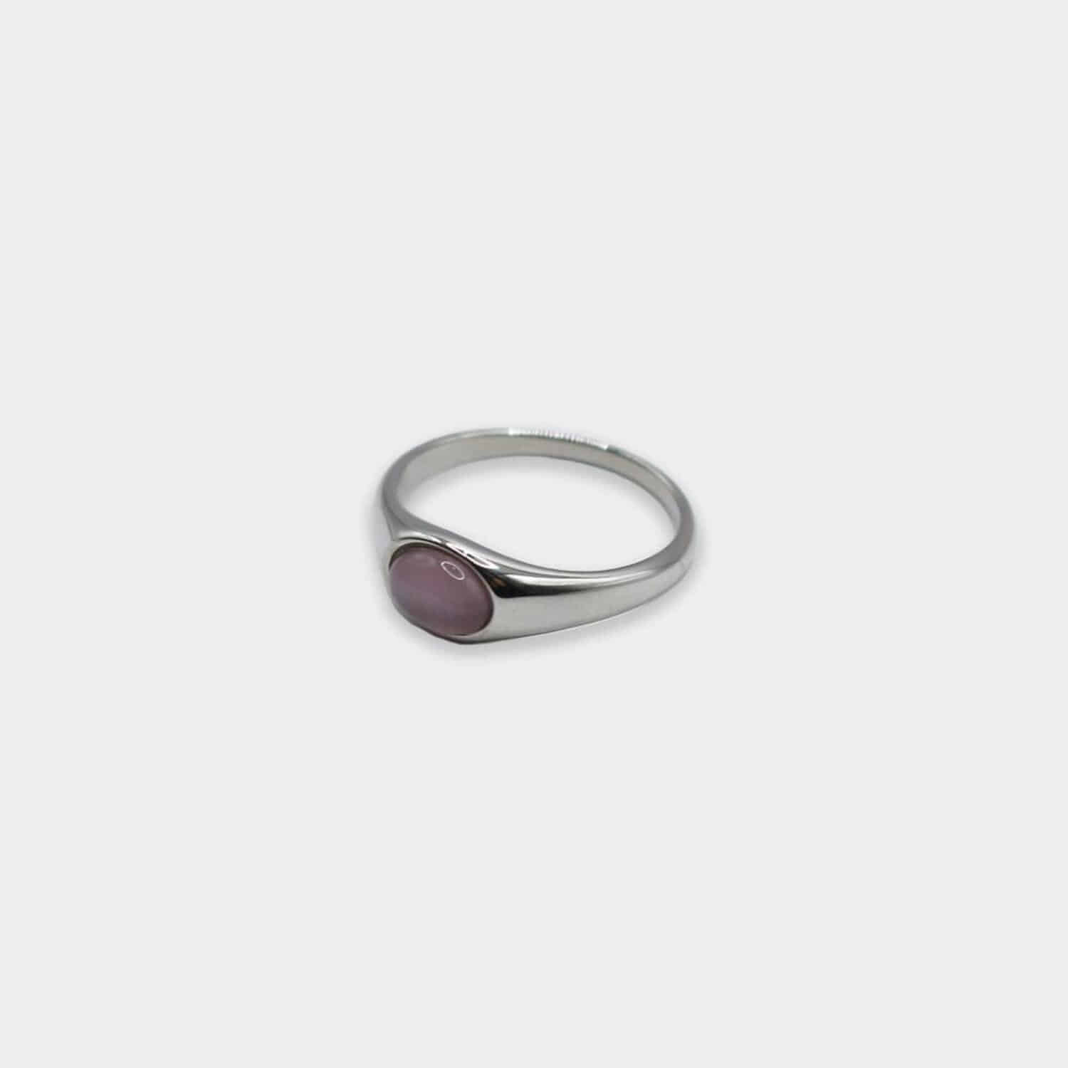 🇰🇷訂購｜GRUMPY｜戒指｜Cat's Eye Oval Stone Ring 2色 