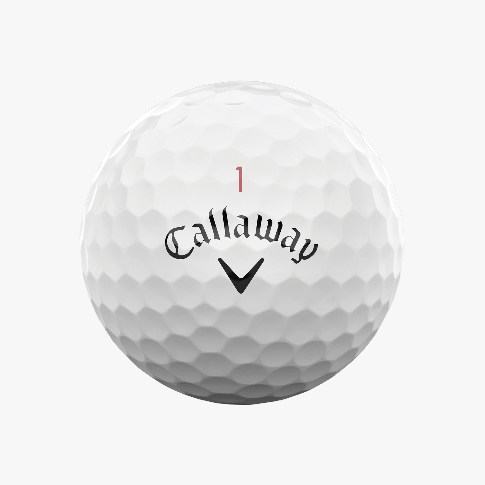 CALLAWAY CHROME TOUR 四層球- 白色