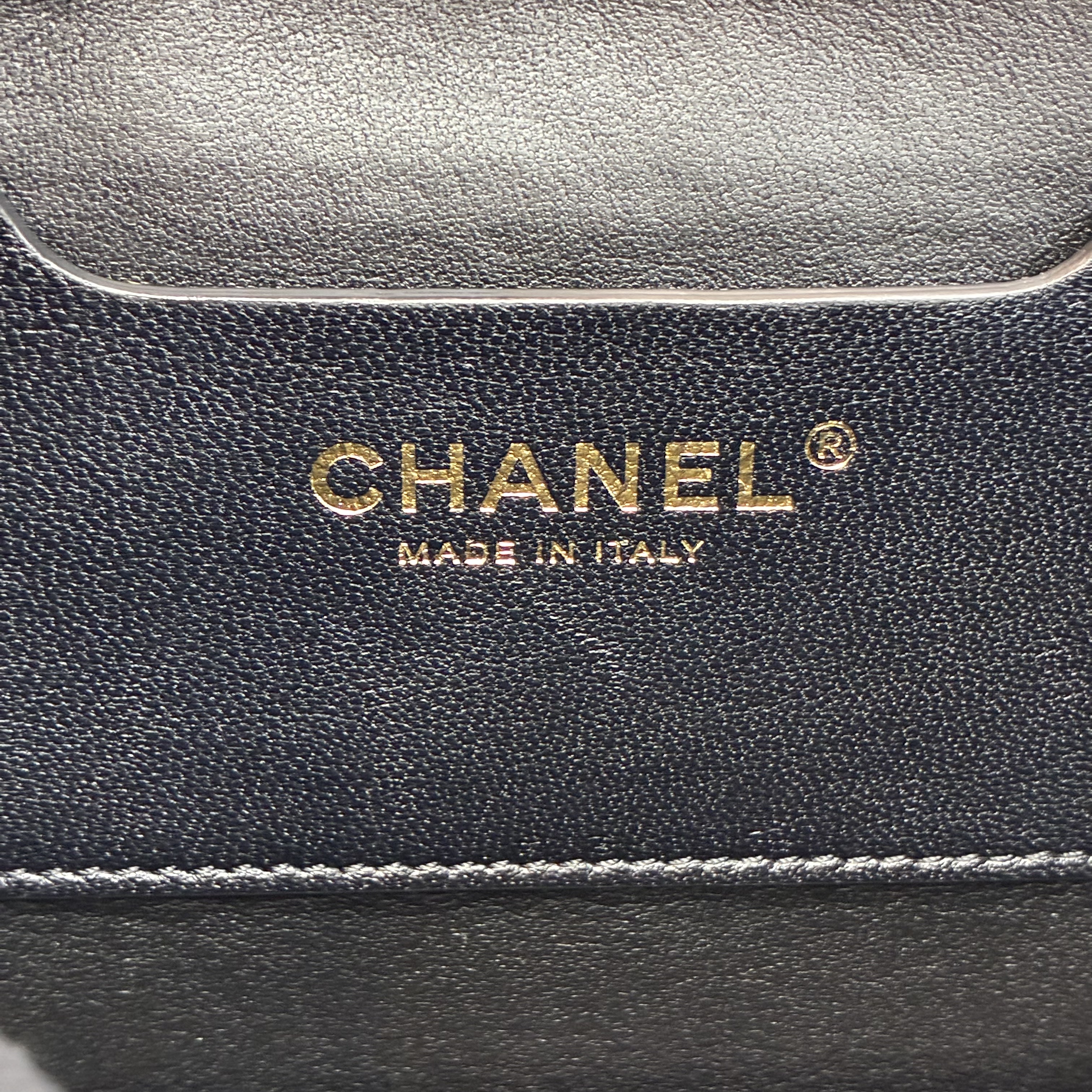 Chanel 23B風琴包荔枝紋牛皮🖤