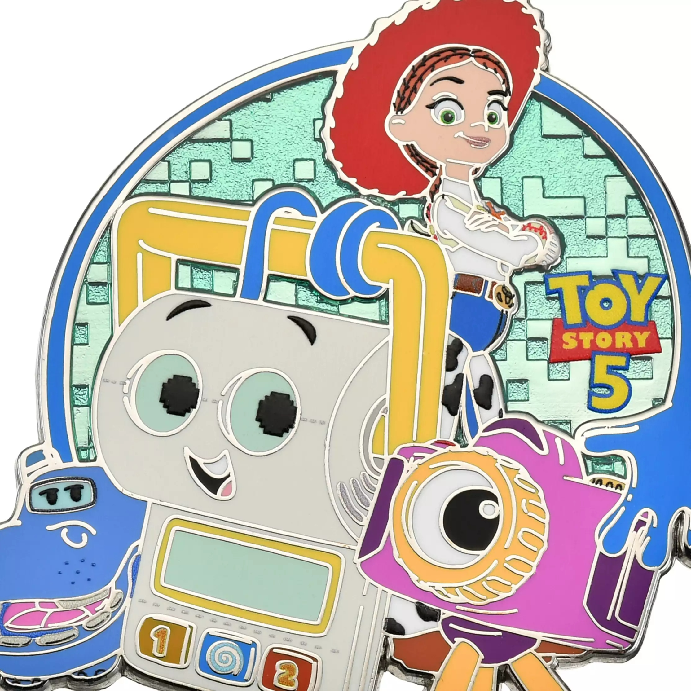 🌸 【預訂】Jesse & Tech Trio Pin - Toy Story 5