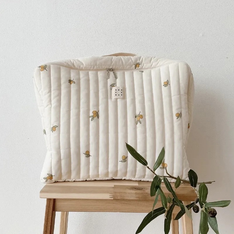 Dottodot 印花旅行包 (熊熊/橄欖)