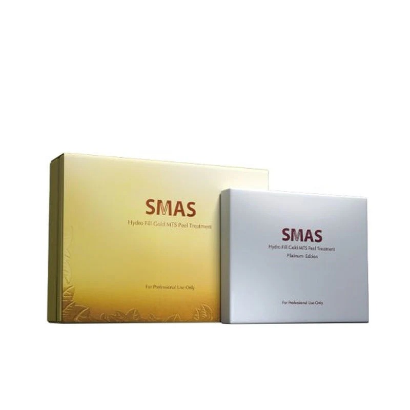 SMAS 3D水光鉑金版黃金針1.5ml*10支(附銀蠶絲面膜20張-銀盒*1) 