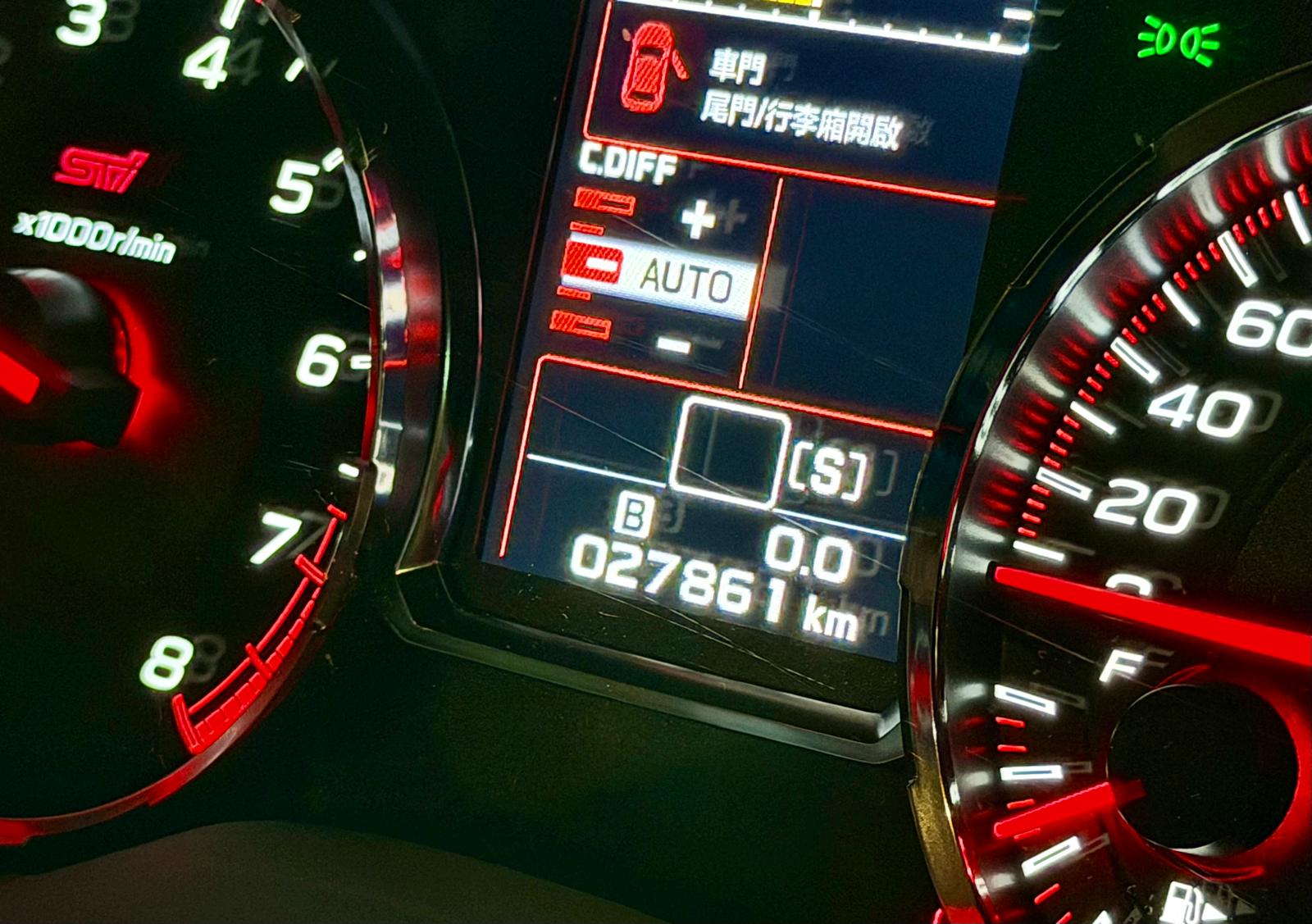 Subaru WRX STI 6MT EJ25 2019