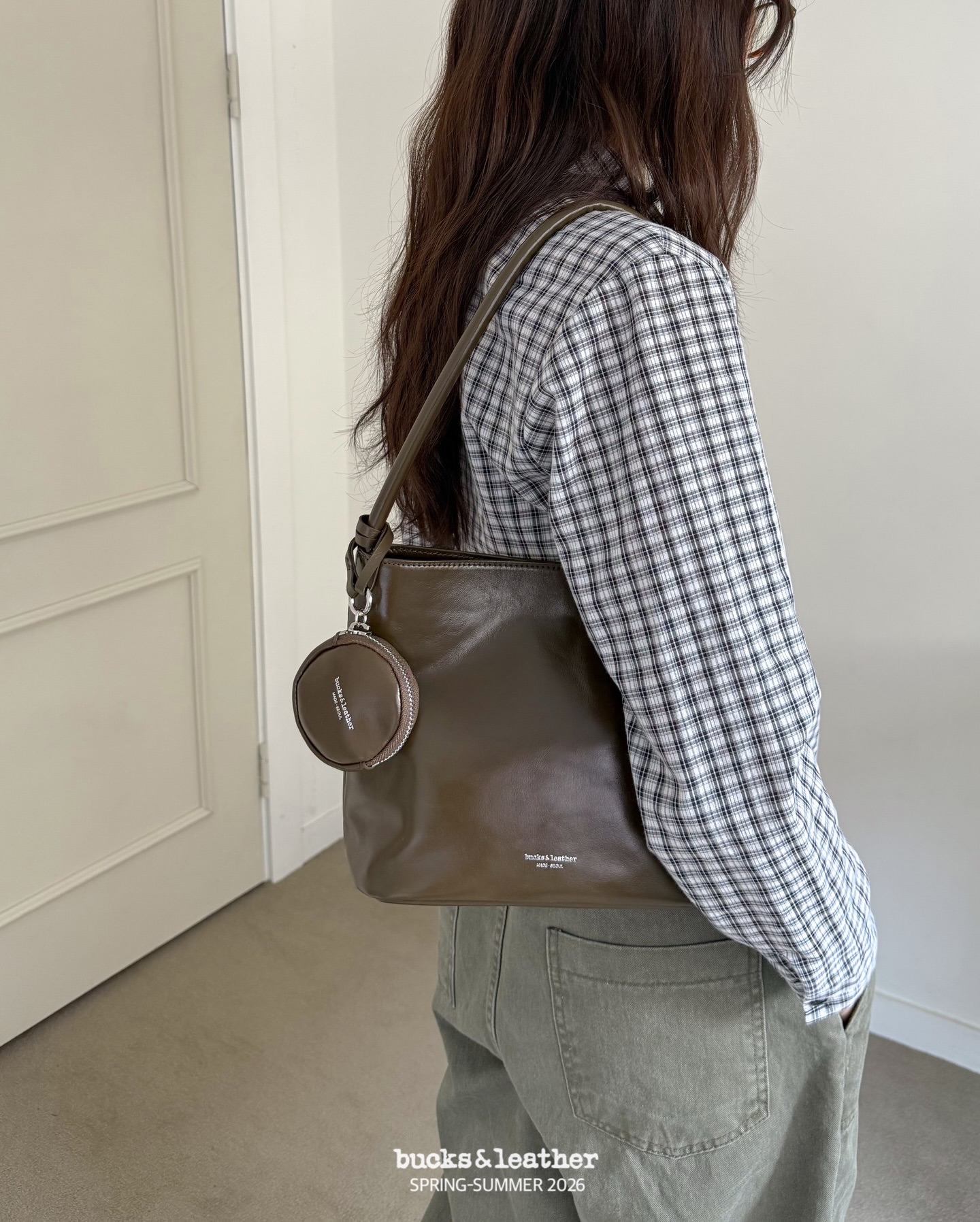 連線一口價, 不再有額外折扣【26SS】 預訂_More Bag with mini conis bag By Bucks & leather