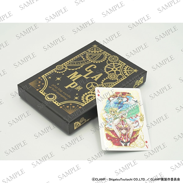 《Pre-Order》燙金撲克牌｜Clamp展 –SELECTION- in Korea (26C50-P）