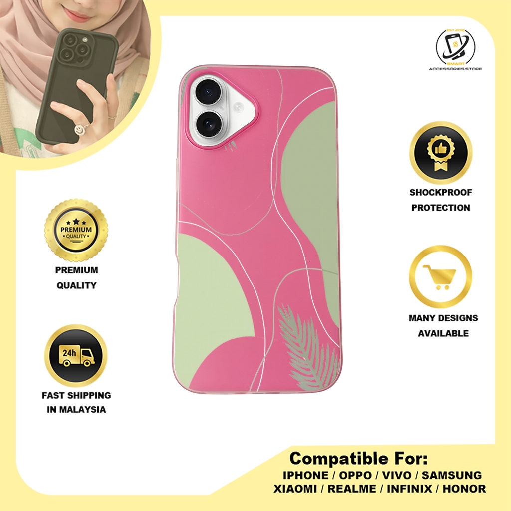 JELLY CASE PHONE FOR IPHONE - DESIGN FLOWER D