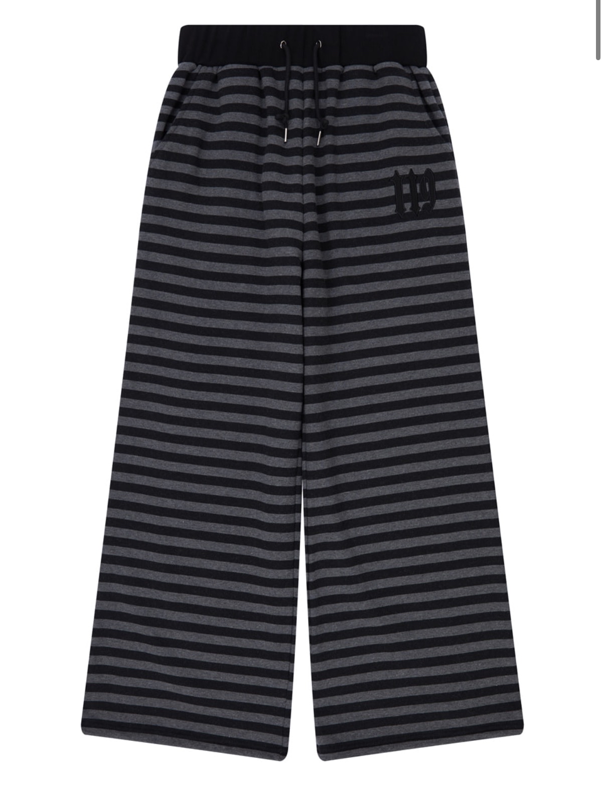 Luvistrue SHUGO CHARA! STRIPE SWEATPANTS(BLACK)