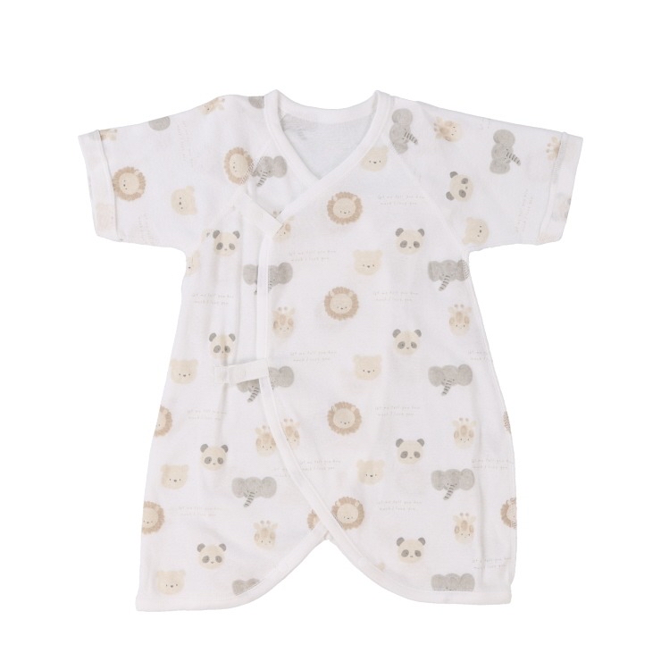 🇯🇵限量預訂 日本直送🇯🇵Cottoli日本製動物玩具印花新生兒純棉打底五件套