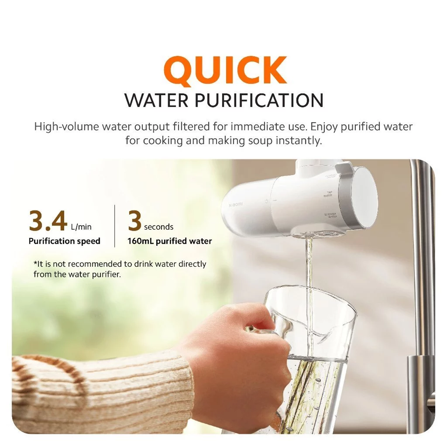Xiaomi Instant Faucet Water Purifier (BHR9098GL)
