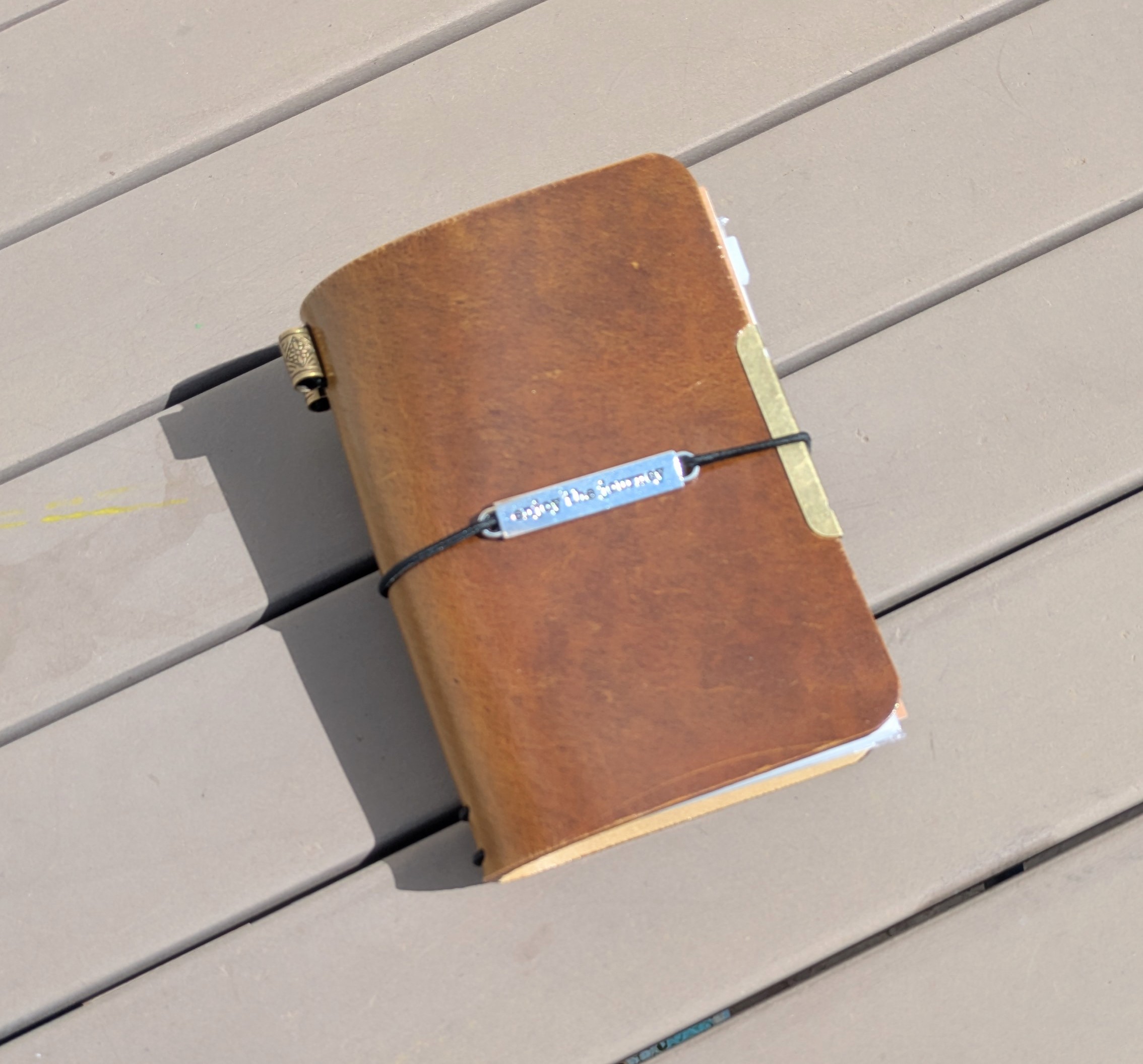 Kayztyle-made Collection 2025ji-23WD.02-2 : Double-sided Leather Journals Duo-cover Design