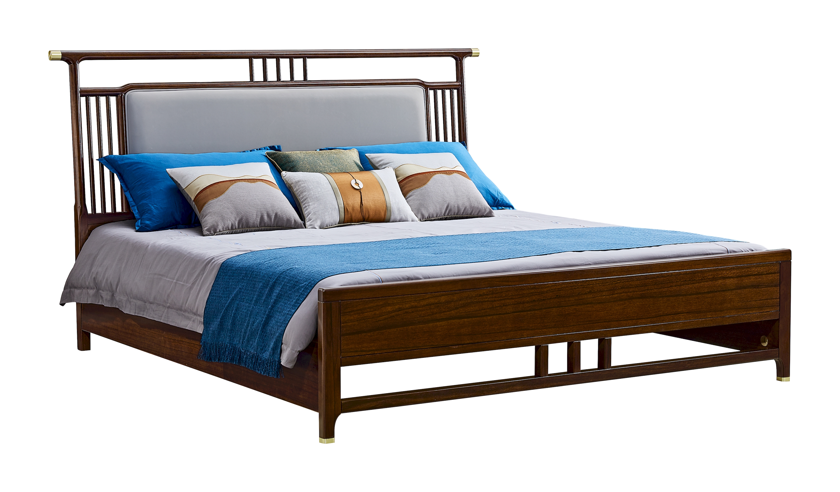 1.8米/1.5米 實木床架 9029