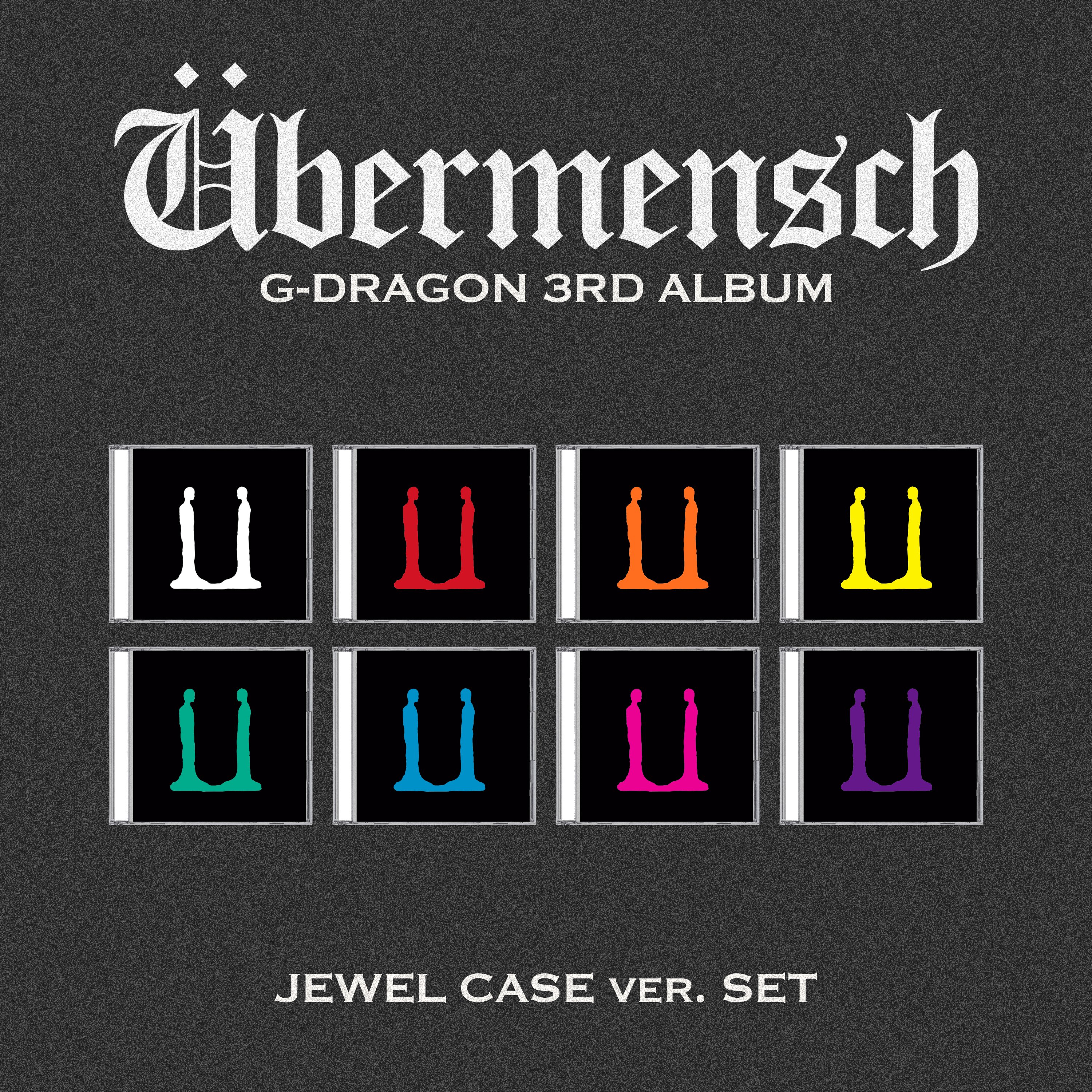 BIGBANG - G-DRAGON - 3RD FULL ALBUM [ÜBERMENSCH] - JEWEL VER.