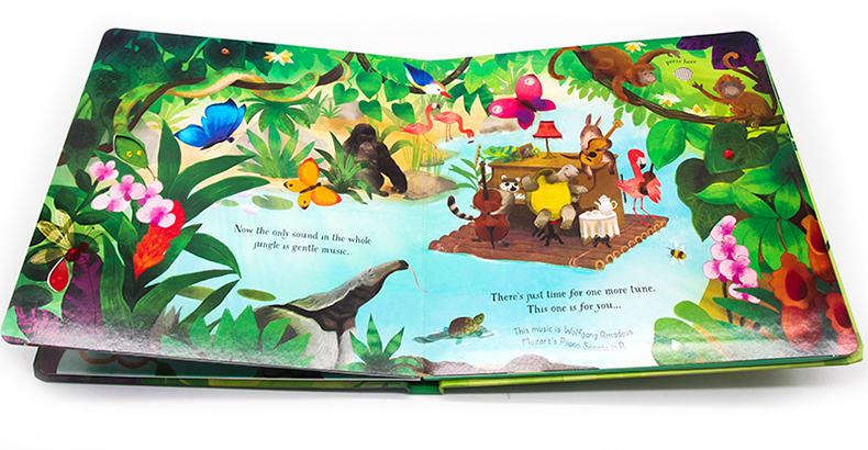 Usborne Quiet time music book 靜聽音樂聲