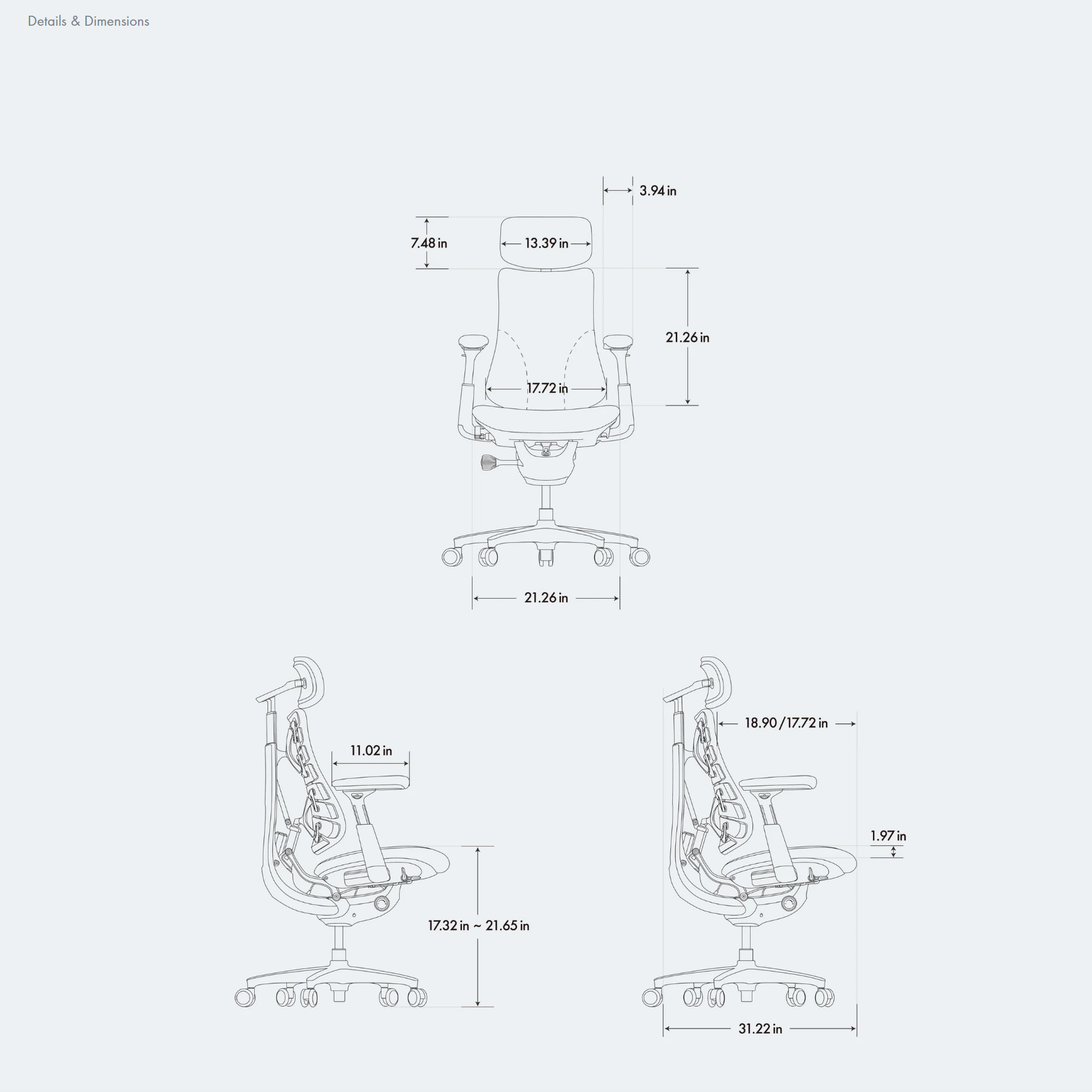 Libernovo Omni, Dynamic Ergonomic Chair