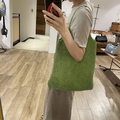 日本🇯🇵品牌cachecache 編織🧶🪢袋現貨😎😎