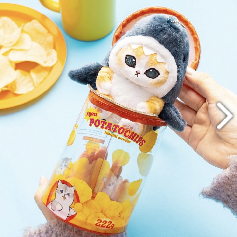 Mofusand 鯊魚貓 外帶袋｜預訂