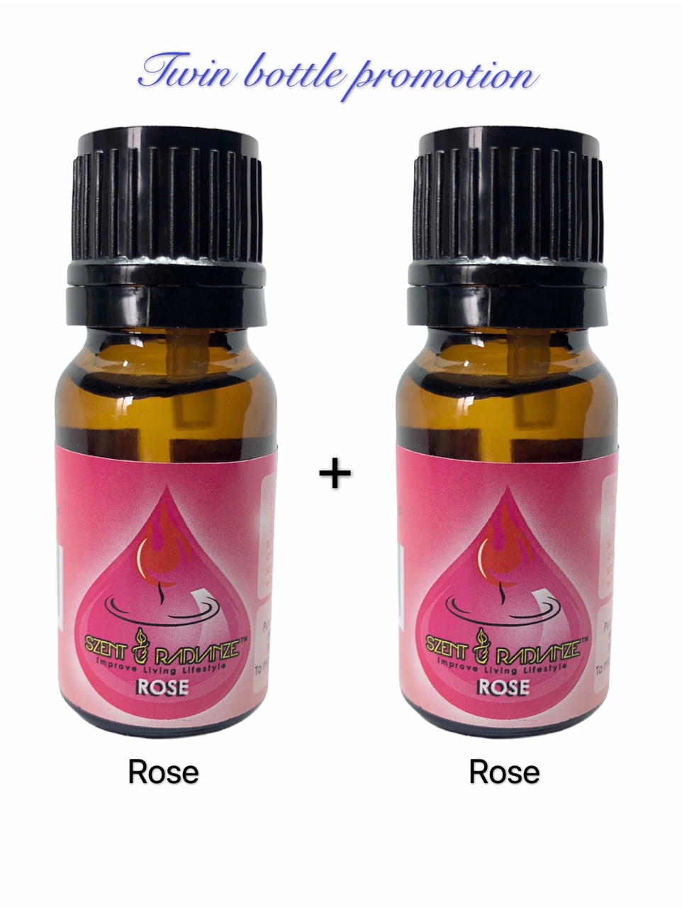 Fragrance Oil (10ml)【SZENT RADIANZE】-Lavender, Rose, Citronella, Lemongrass, Apple, Lemon