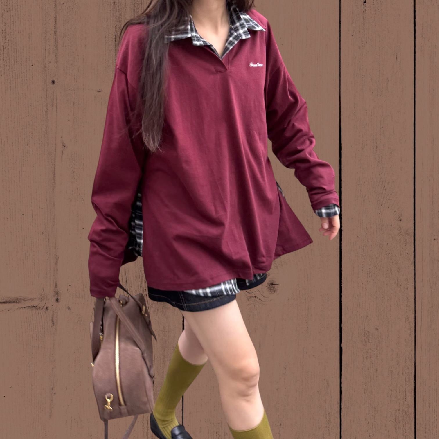 221522 刺繡字Polo Tee