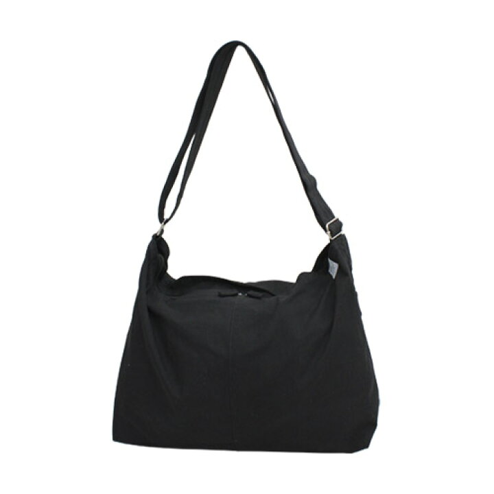 Jouet黑色 帆布單肩包，斜背包 J6521BK