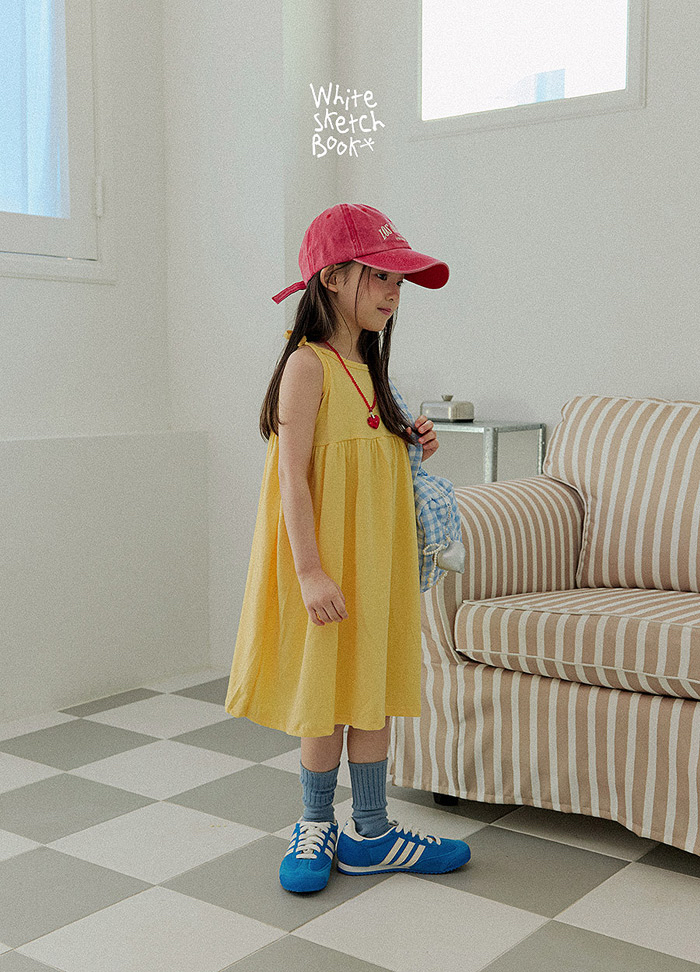 🇰🇷WhiteSketchBook吊帶裙