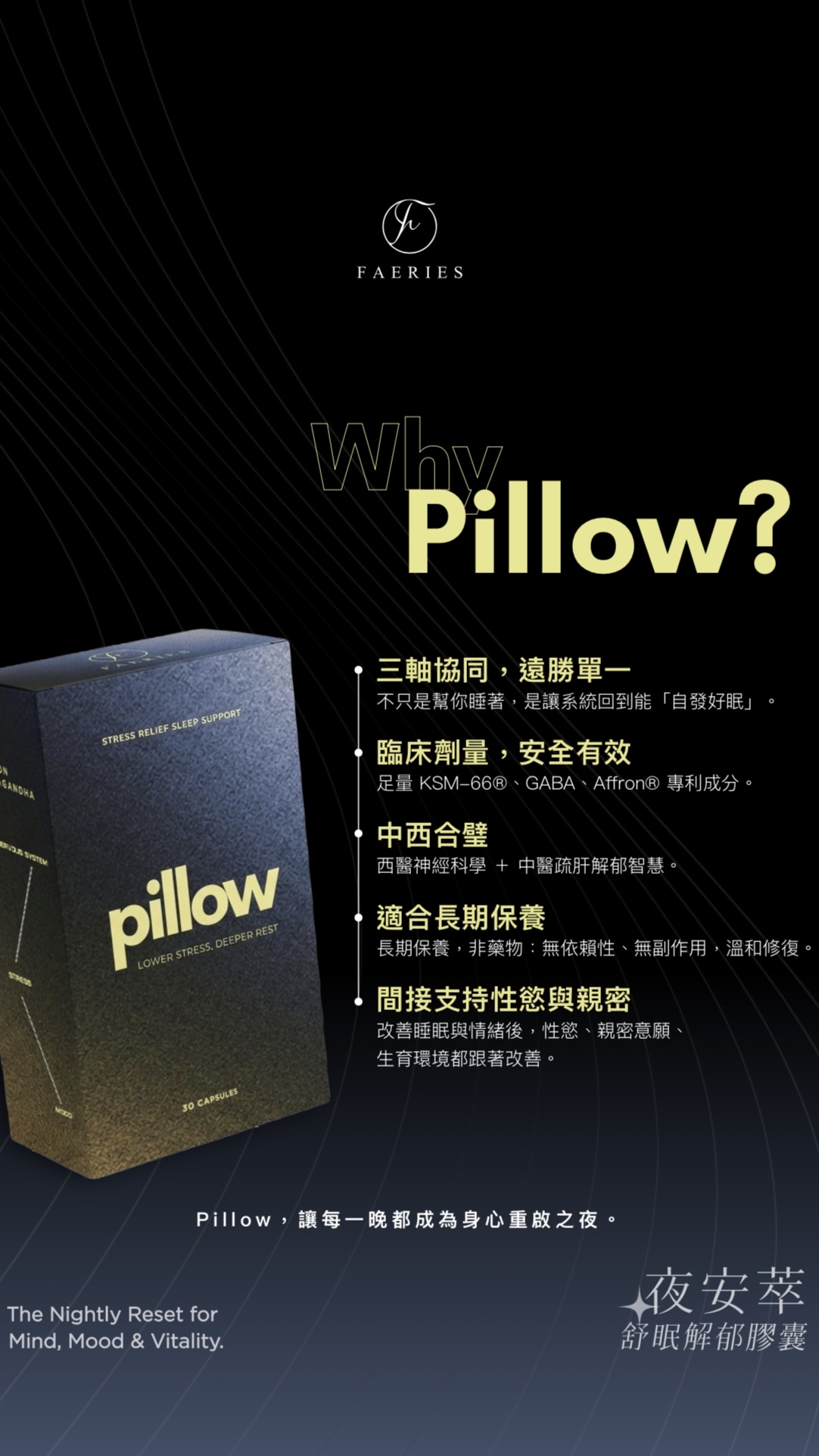 Pillow☁️舒眠解鬱膠囊 1️⃣秒回復嬰兒睡眠質量👶🏻