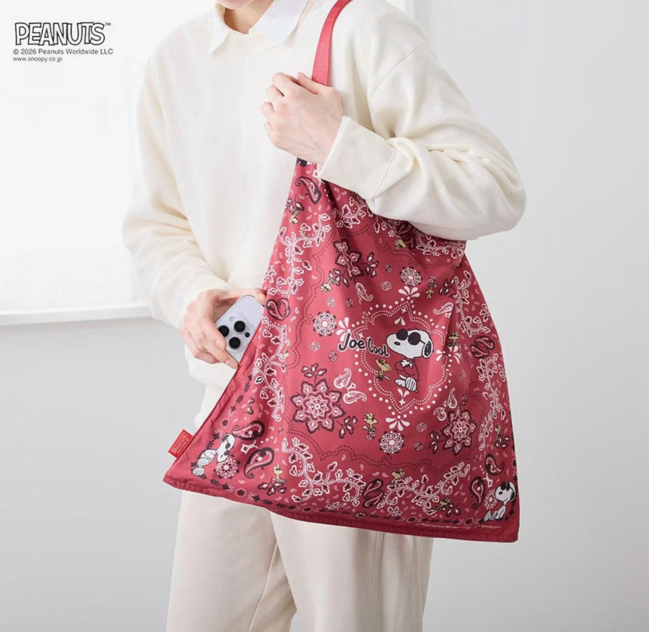 【ROOTOTE】TABLO 50超輕量絲巾袋系列-Snoopy（6色可選）