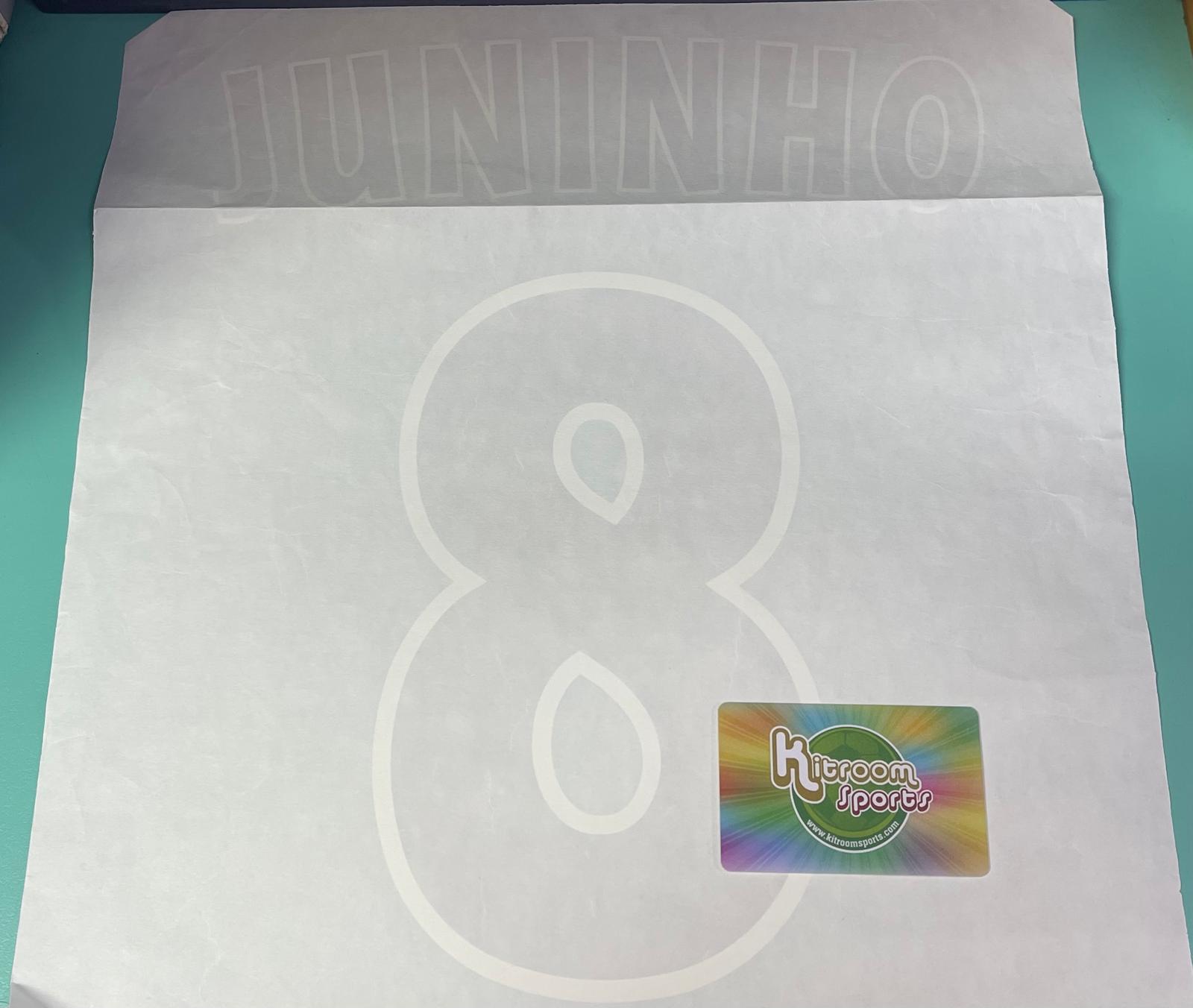 2007-08 Olympique Lyonnais 3rd Champions League Nameset #8 JUNINHO
