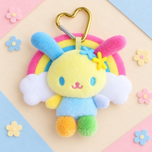 預訂 | 韓國版 Sanrio Usahana 花小兔 夢幻雲朵系列掛件