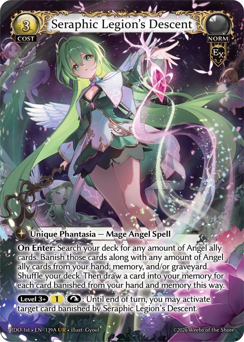 Seraphic Legion’s Descent / RDO-139A (UR)